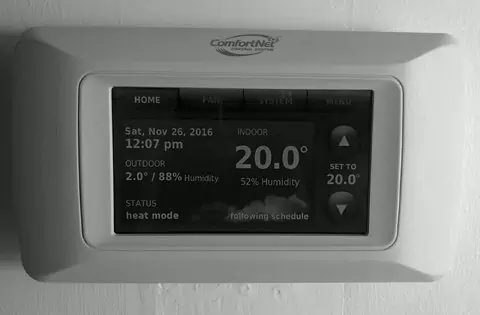 Lower the Thermostat to 20°C