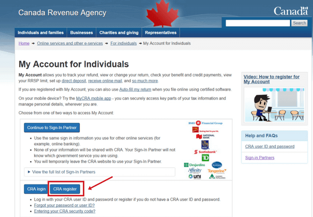 How To Register and Open a CRA My Account in 2022 - Savvy New Canadians
