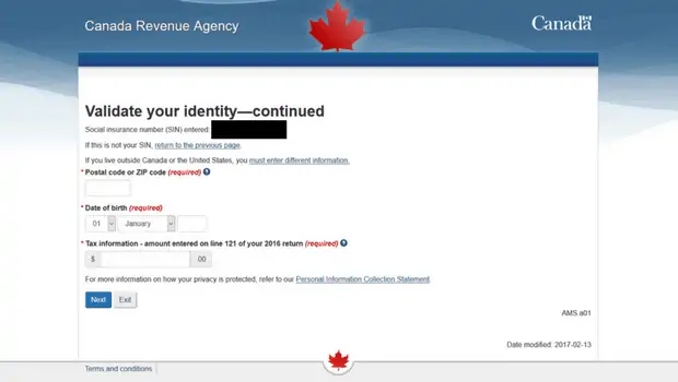 How to open a CRA MY Account