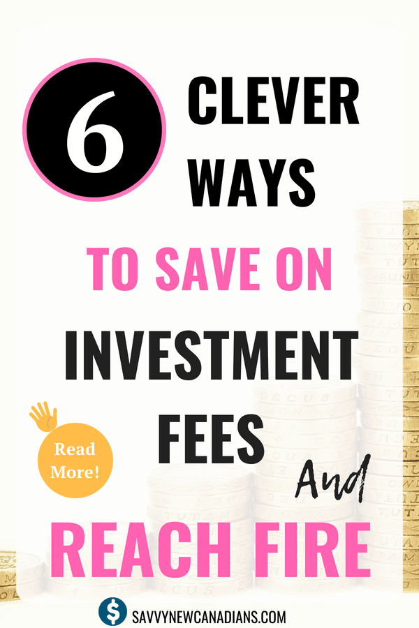 6 Clever Ways To Save on Investment Fees. Do you want to save money on your investments? Check out these proven tips to save money while growing your investment portfolio. #investing #stockmarkettips #beginnertips #savemoney #personalfinance