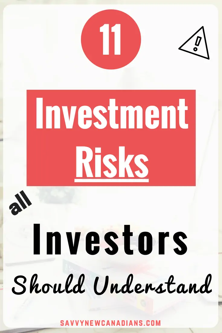 The Serious Investment Risks You Face As An Investor. The financial markets are full of risks and investors need to know what they are getting into before they invest their money in the markets. In this post, you can learn about the major investment risks and steps you can take to mitigate their impact on your portfolio. #investing #makemoney #savemoney #earnmoney #personalfinance #trading #beginner #moneytips