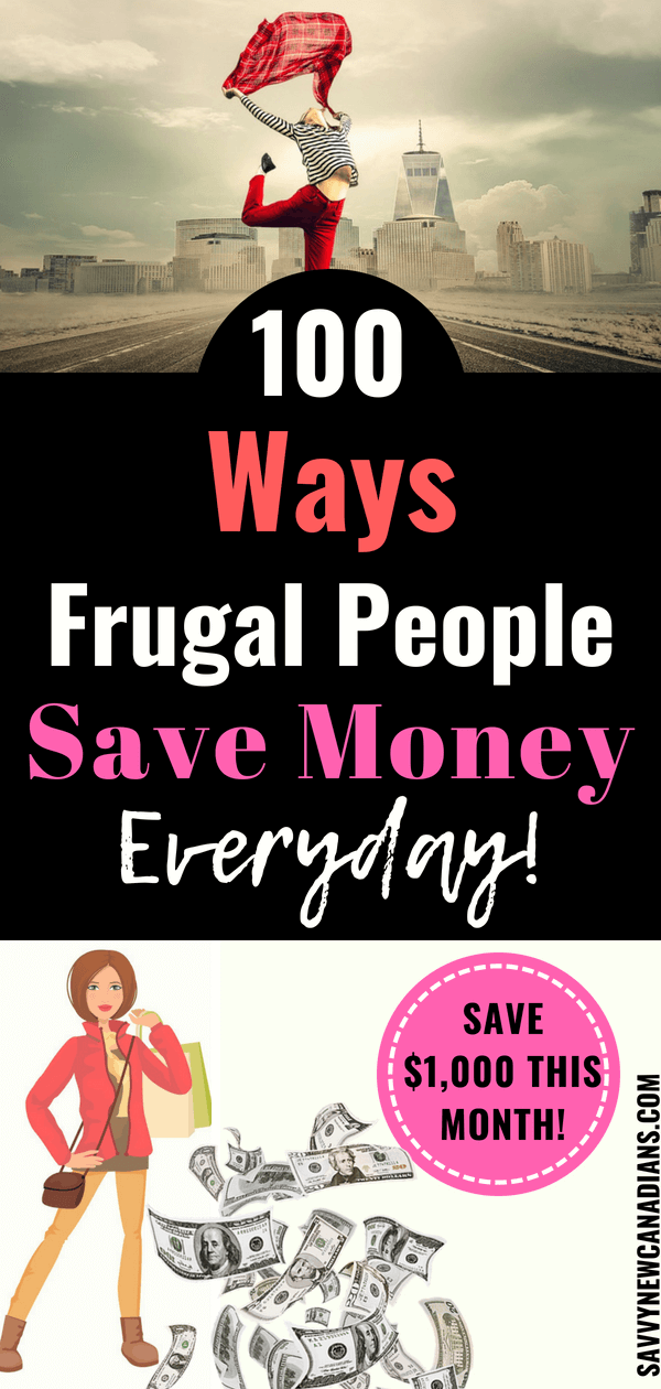 100 Creative Ways To Save Money On A Tight Budget - 