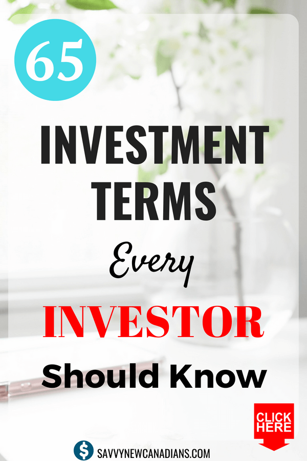 70 Basic Investment Terms Every Investor Should Know