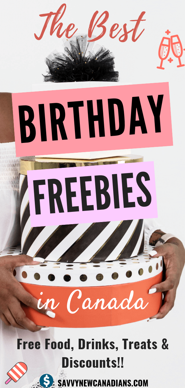 51 Best Birthday Freebies in Canada in Jan 2024