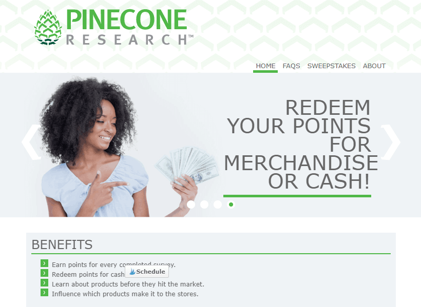 Pinecone Research sign up