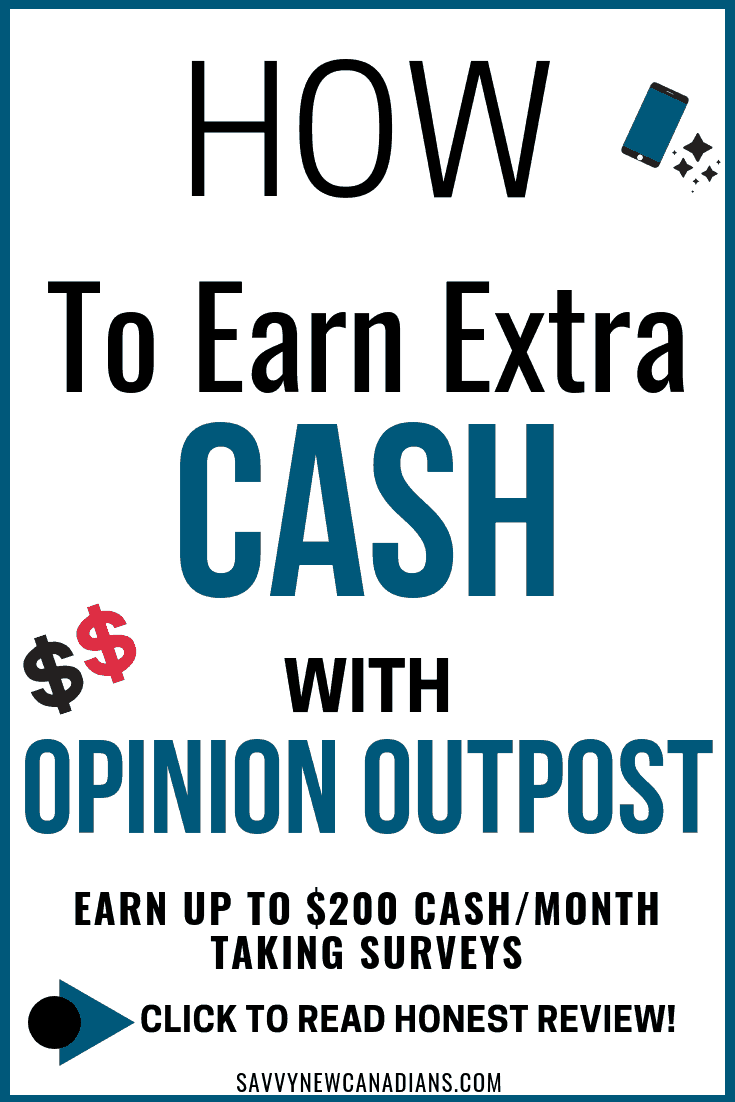 Do you want to make extra cash from home? Opinion Outpost is a paid survey site that rewards you with free gift cards and real cash when you complete surveys online. Start earning today! #paidsurveys #opinionoutpost #workfromhomejobs #freegiftcards #extracash #passiveincome 