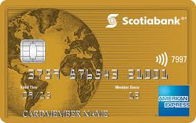Scotia Gold American Express card