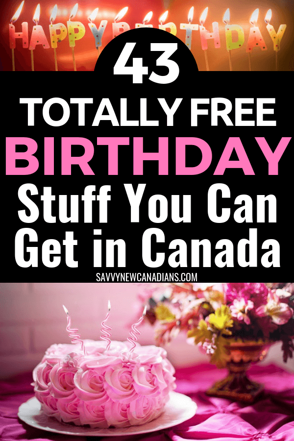 43 Free Birthday Stuff You Can Get in Toronto in 2024