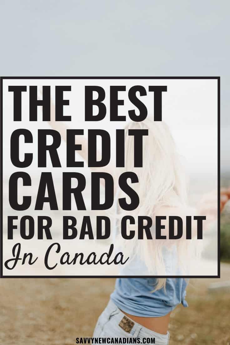19 Best Credit Cards for Bad Credit in Canada 2022