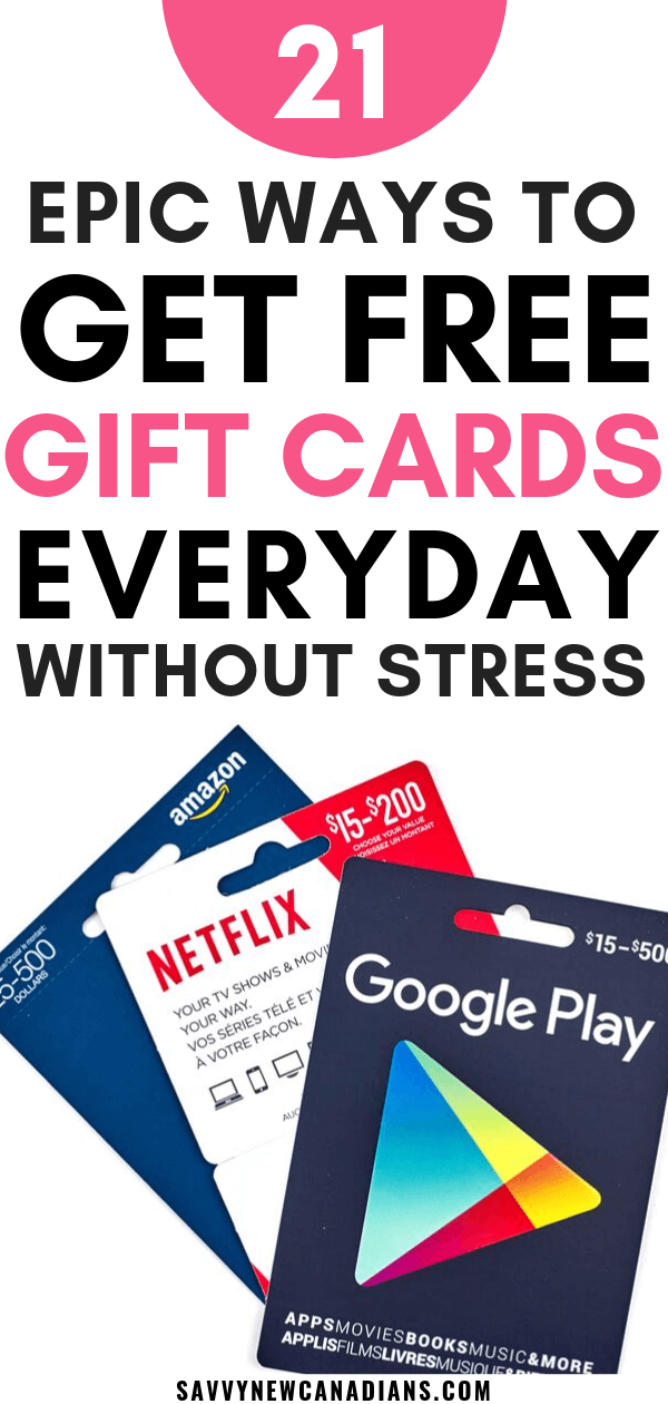 21 Ways To Get Free Amazon Gift Cards Savvy New Canadians 21 Ways To Get Free Amazon Gift Cards Savvy New Canadians