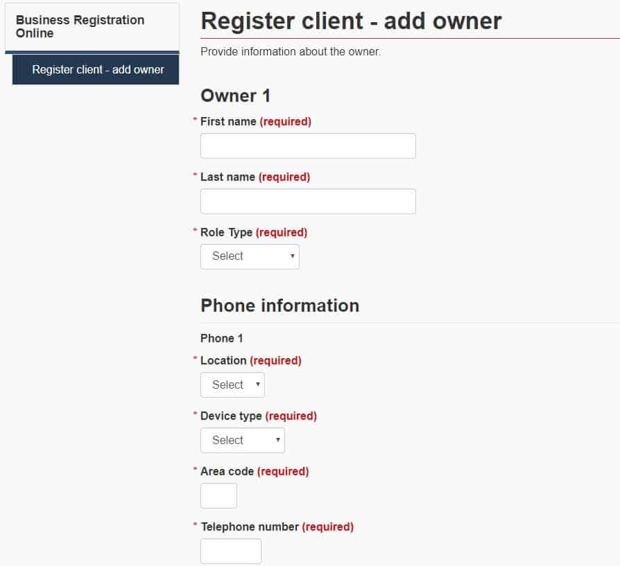 register my business register my business