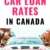 Finding the best car loan rates in Canada