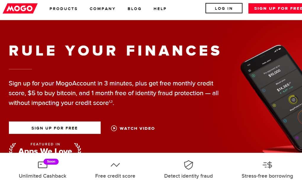 Mogo free credit score