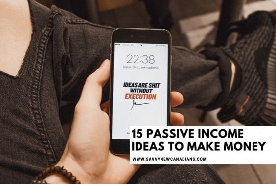 Passive Income Ideas To Make Money