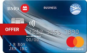 BMO Air Miles No-Fee Business Mastercard