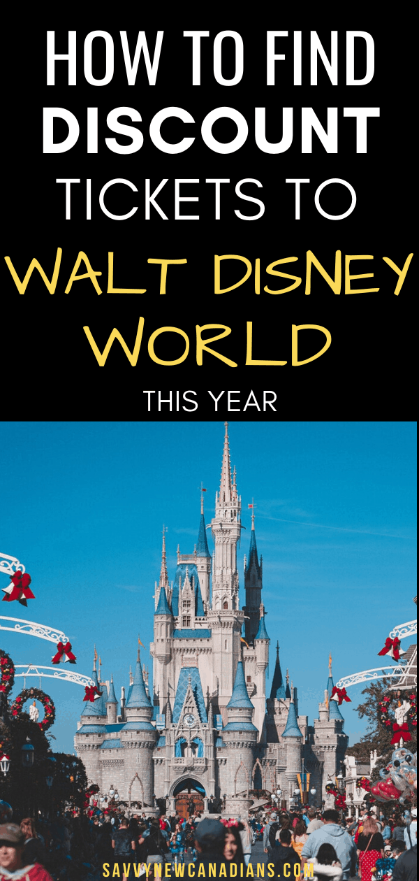 How To Get Discounted Walt Disney World Tickets in Canada