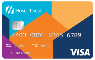 Home Trust Secured Visa card