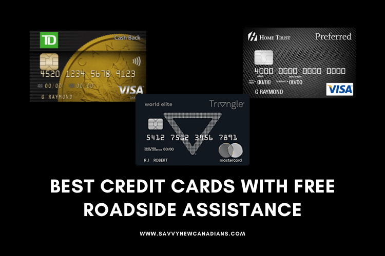 best credit cards with free roadside assistance in canada