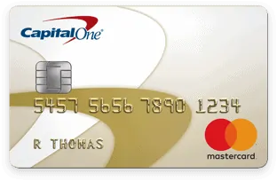 Capital One Guaranteed Mastercard gold card