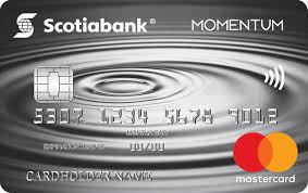 scotiabank momentum mastercard