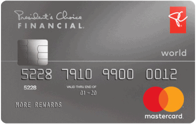 PC Financial World Mastercard.