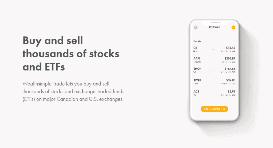 Wealthsimple Trade App