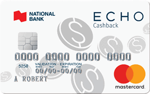 national bank echo cash back mastercard