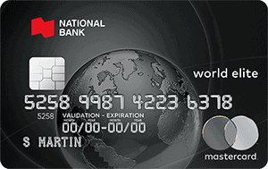 national bank world elite mastercard