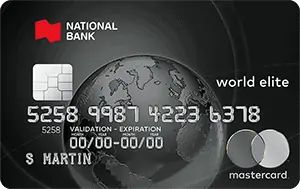 national bank world elite mastercard