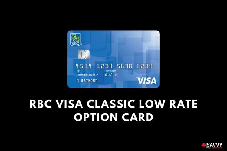 RBC Visa Classic Low Rate Option card