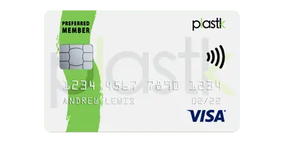 plastk credit card