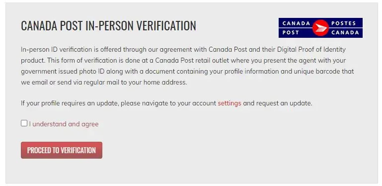mybtc.ca canada post verification