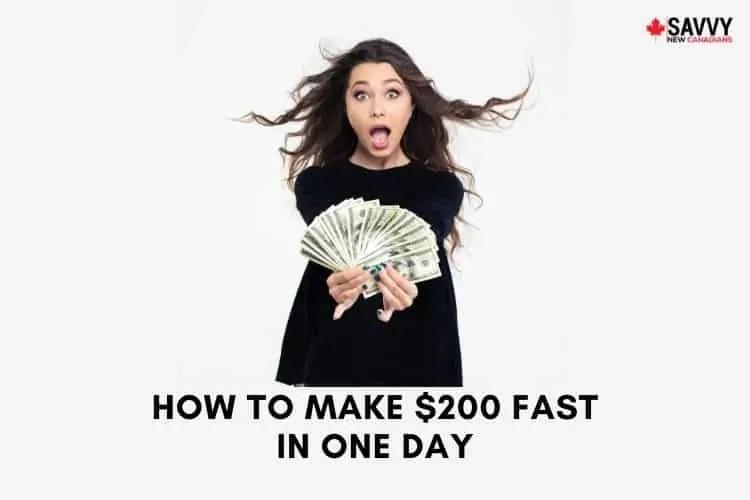How To Make $200 Fast in One Day