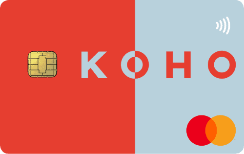 KOHO Mastercard Prepaid Card 2