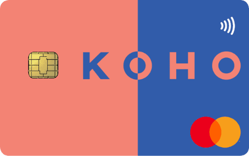 KOHO Prepaid Mastercard 1