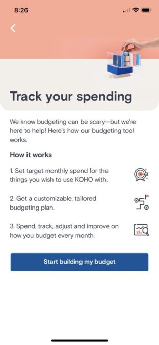 koho budgeting