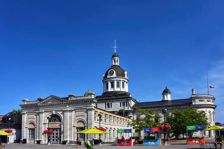 The Kingston City Hall in Kingston, Ontario, Canada