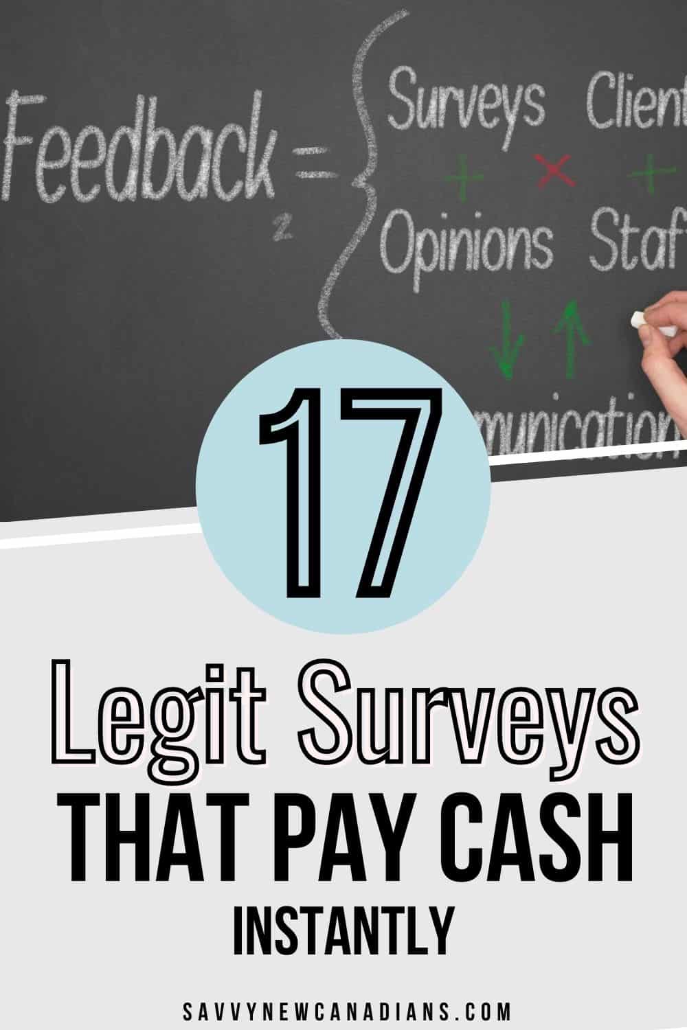 17 Legit Surveys That Pay Cash Instantly (PayPal Cash & Gift Cards)