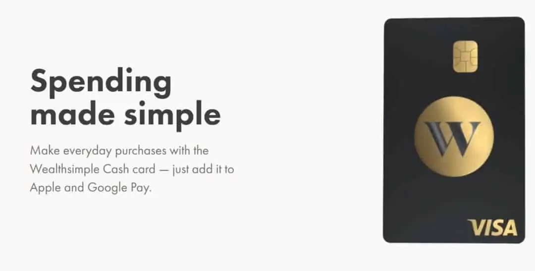 wealthsimple cash card virtual card