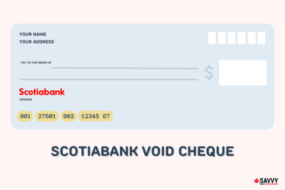 scotiabank cheque