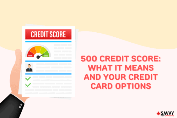 500 credit score meaning