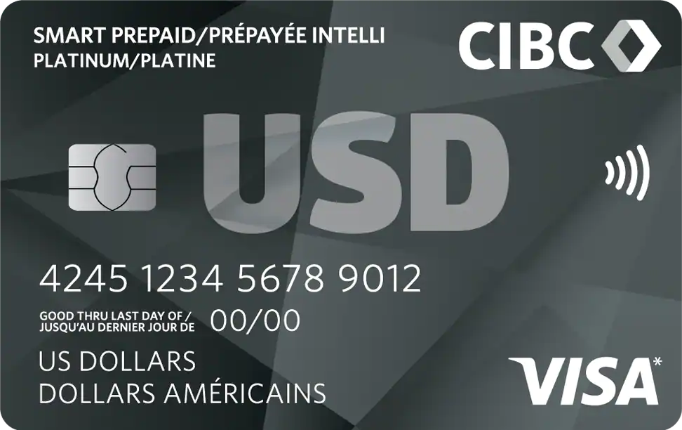 cibc smart prepaid travel visa