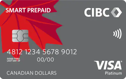 cibc smart prepaid visa