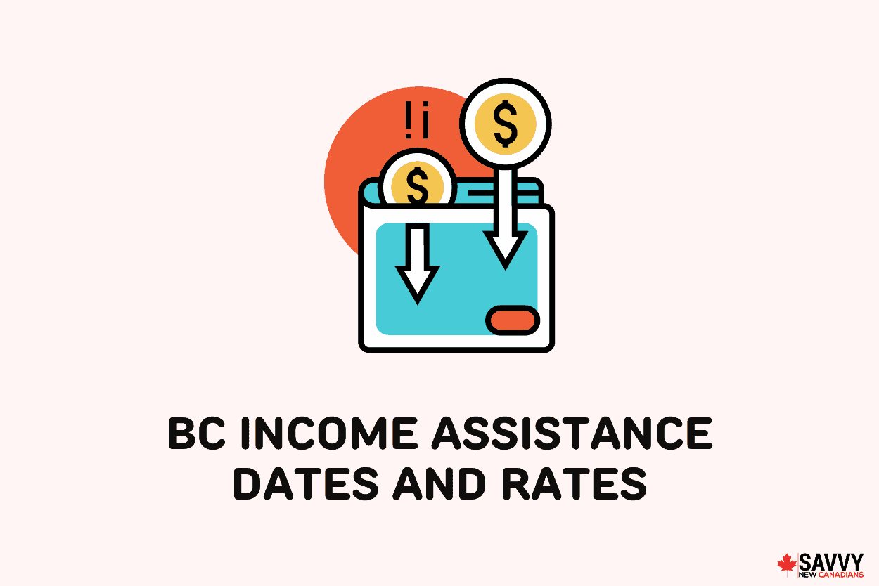 BC Income Assistance Dates and Rates