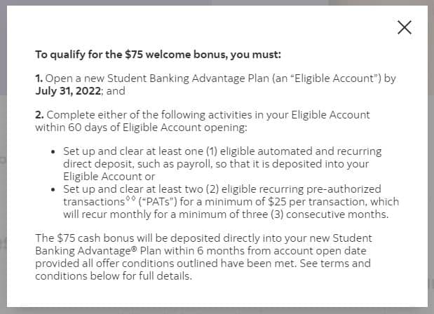 scotiabank student bank account offer