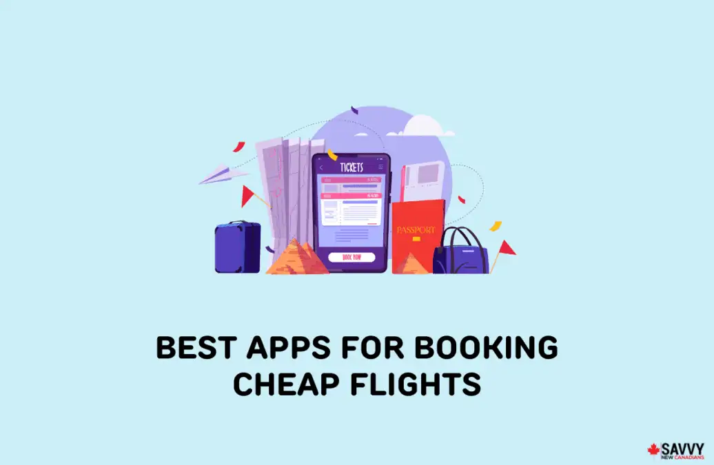image showing apps for booking flights