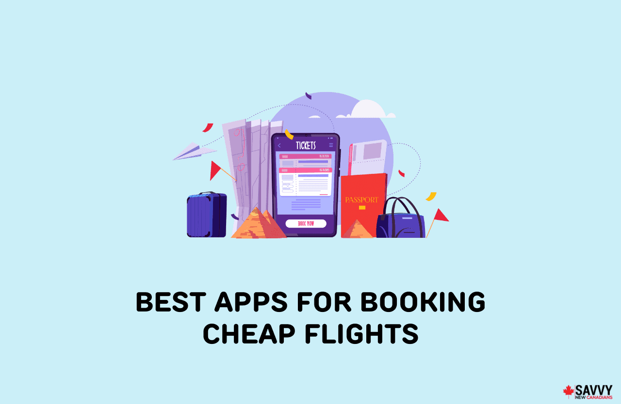 image showing apps for booking flights