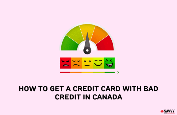 image showing scale for getting a credit card with bad credit