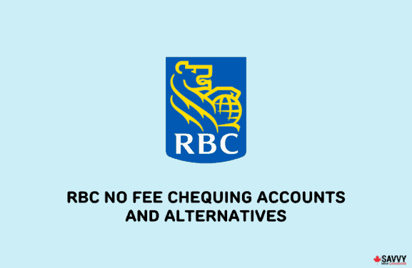 image showing rbc chequing account