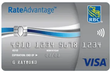 RBC RateAdvantage Visa Card